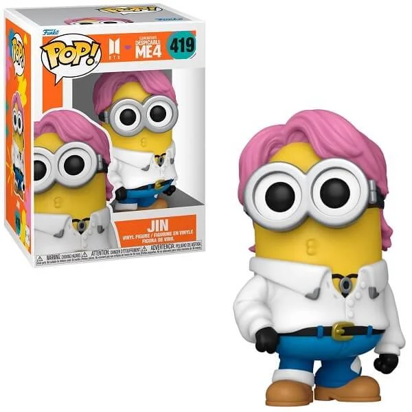 Φωτογραφία προϊόντος: Funko POP BTS x Despicable Me 4 - Jin 419 Vinyl Figure