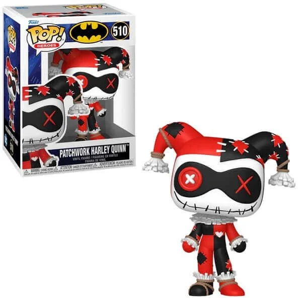 Φωτογραφία προϊόντος: Funko POP Heroes DC Batman - Patchwork Harley Quinn 510 Vinyl Figure