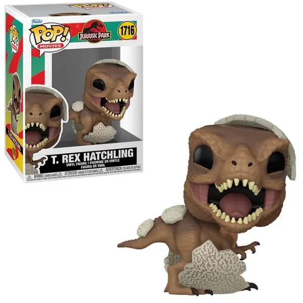 Φωτογραφία προϊόντος: Funko POP Movies Jurassic Park - T. Rex Hatchling 1716 Vinyl Figure