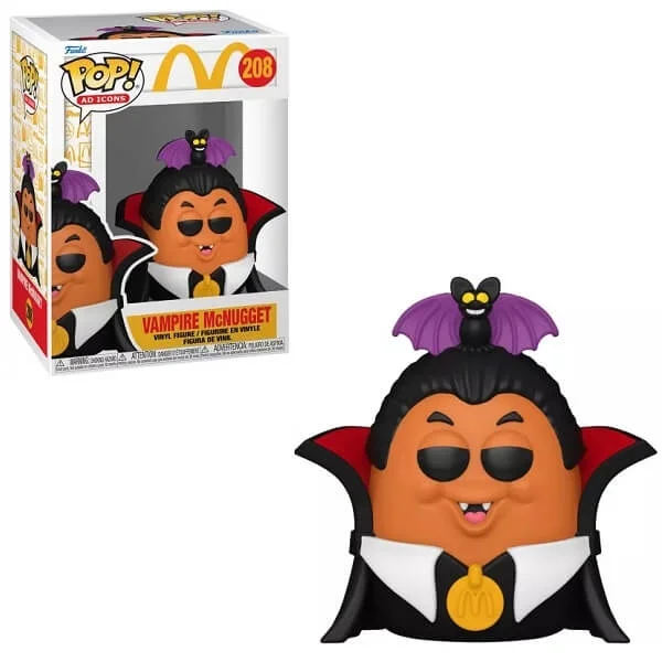 Φωτογραφία προϊόντος: Funko POP Ad Icons McDonald's - Vampire McNugget 208 Vinyl Figure