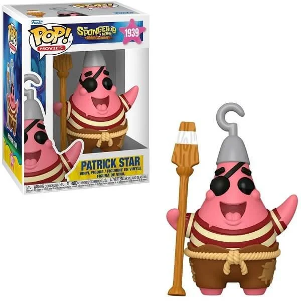 Φωτογραφία προϊόντος: Funko POP Movies The SpongeBob Movie Search for SquarePants - Patrick Star 1939 Vinyl Figure