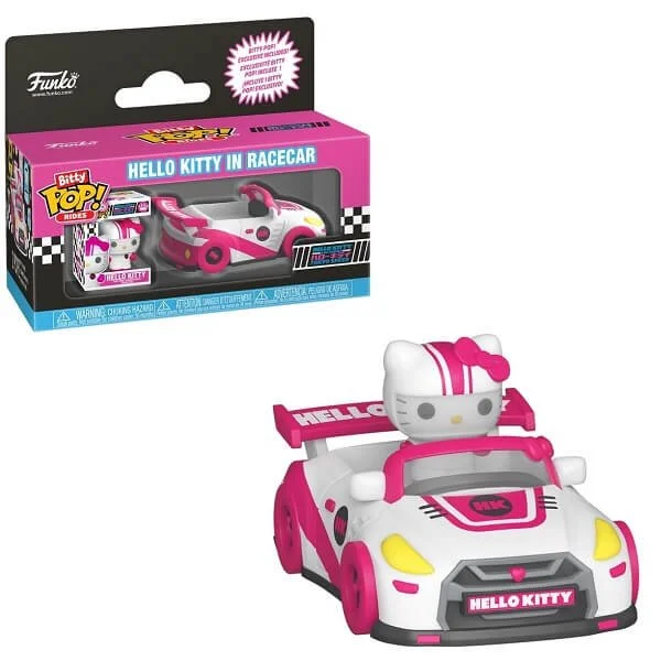 Φωτογραφία προϊόντος: Funko Bitty POP Rides Sanrio - Hello Kitty in Racecar Vinyl Figure