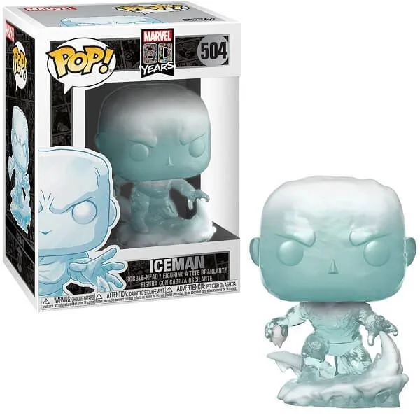 Φωτογραφία προϊόντος: Funko POP Marvel 80 Years - Iceman 504 Bobble-Head