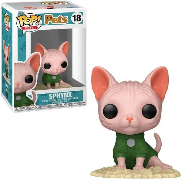 Φωτογραφία προϊόντος: Funko POP Pets - Sphynx 18 Vinyl Figure