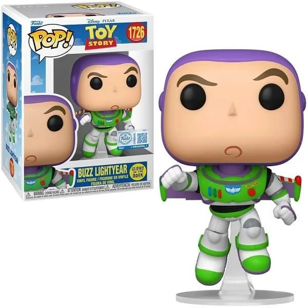 Φωτογραφία προϊόντος: Funko POP Disney Toy Story - Buzz Lightyear GitD 1726 Vinyl Figure Special Edition