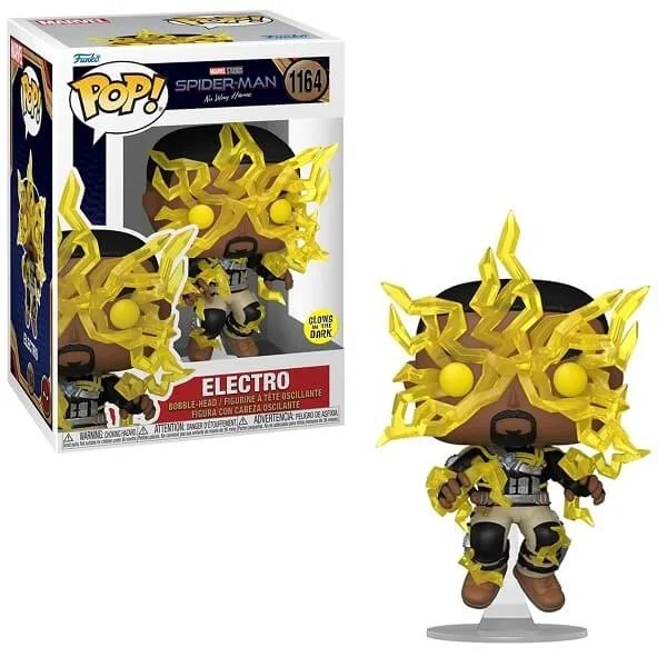 Φωτογραφία προϊόντος: Funko POP Movies Spider Man No Way Home - Electro GiTD 1164 Bobble-Head Special Edition