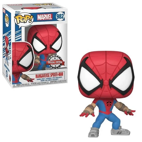 Φωτογραφία προϊόντος: Funko POP Marvel Mangaverse - Mangaverse Spider-Man 982 Bobble-Head Special Edition Exclusive