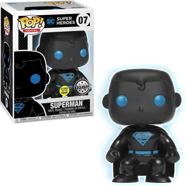 Φωτογραφία προϊόντος: Funko POP Heroes DC Super Heroes - Superman GiTD 07 Vinyl Figure Special Edition Exclusive