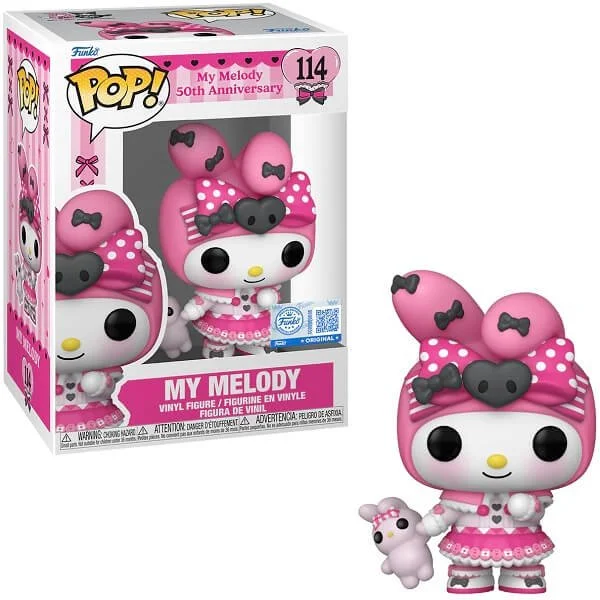 Φωτογραφία προϊόντος: Funko POP My Melody 50th Anniversary - My Melody 114 Vinyl Figure Special Edition