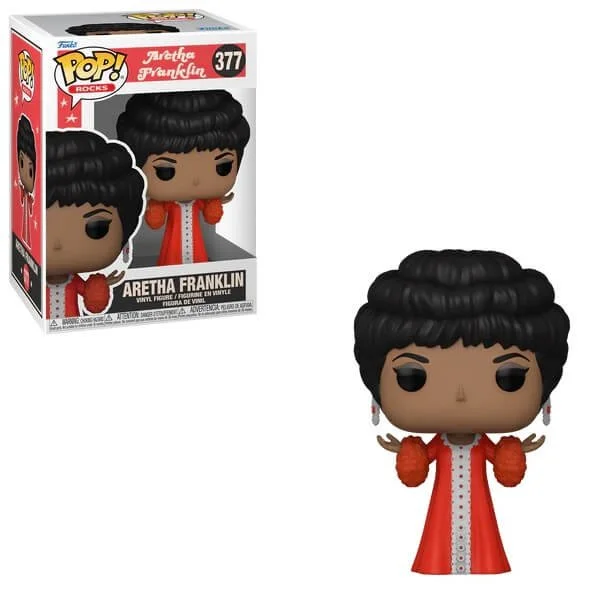 Φωτογραφία προϊόντος: Funko POP Rocks Aretha Franklin - Aretha Franklin 377 Vinyl Figure