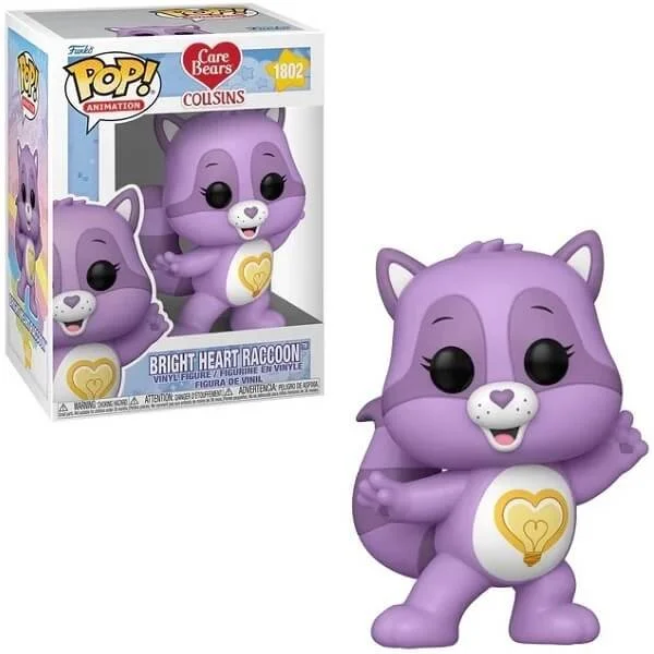 Φωτογραφία προϊόντος: Funko POP Animation Care Bears & Cousins - Bright Heart Raccoon 1802 Vinyl Figure