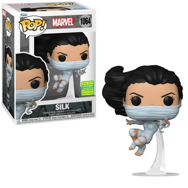 Φωτογραφία προϊόντος: Funko POP Marvel Spider-Man - Silk 1064 Bobble-Head 2022 Summer Convention Exclusive