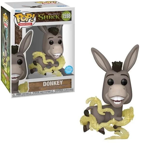 Φωτογραφία προϊόντος: Funko POP Movies Shrek - Donkey Glitter 1598 Vinyl Figure