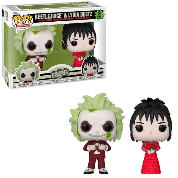 Φωτογραφία προϊόντος: Funko POP Movies Beetlejuice Beetlejuice - Beetlejuice & Lydia Deetz 2-pack Vinyl Figures
