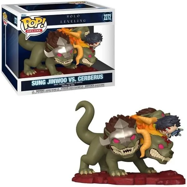 Φωτογραφία προϊόντος: Funko POP Deluxe Solo Leveling - Sung Jinwoo vs. Cerberus 2272 Vinyl Figure