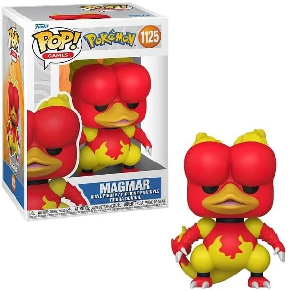 Φωτογραφία προϊόντος: Funko POP Games Pokemon - Magmar 1125 Vinyl Figure