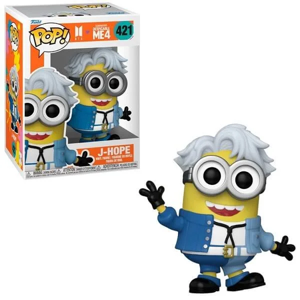 Φωτογραφία προϊόντος: Funko POP BTS x Despicable Me 4 - J-Hope 421 Vinyl Figure