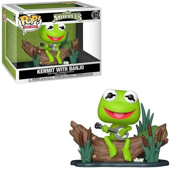 Φωτογραφία προϊόντος: Funko POP Deluxe The Muppets - Kermit with Banjo 1673 Vinyl Figure