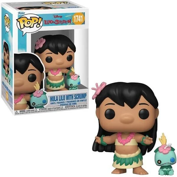Φωτογραφία προϊόντος: Funko POP Disney Lilo & Stitch - Hula Lilo with Scrump 1741 Vinyl Figure