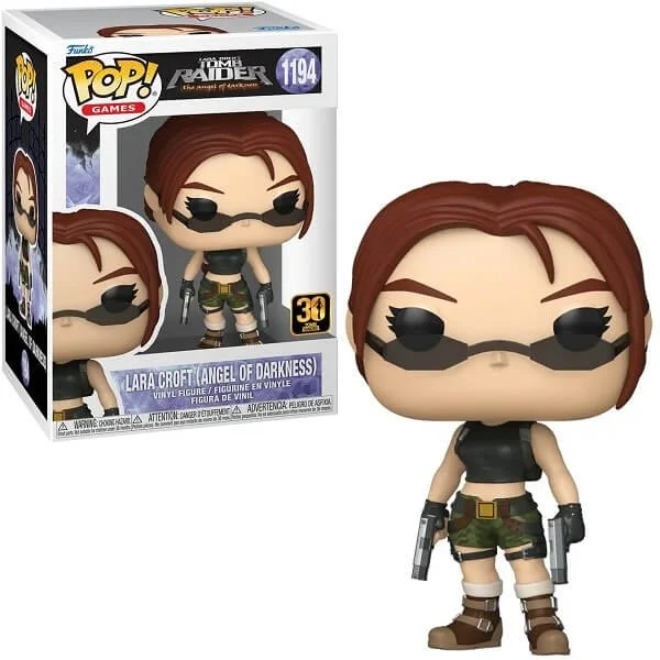 Φωτογραφία προϊόντος: Funko POP Games Tomb Raider The Angel of Darkness 30th Anniversary - Lara Croft 1194 Vinyl Figure