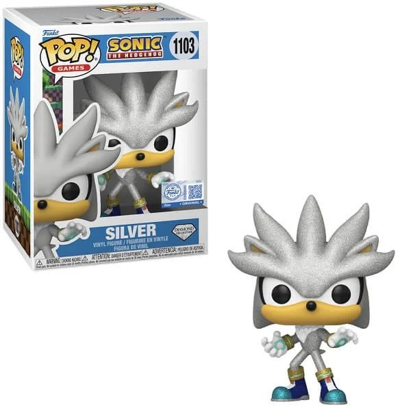 Φωτογραφία προϊόντος: Funko POP Games Sonic the Hedgehog - Silver Diamond 1103 Vinyl Figure Special Edition