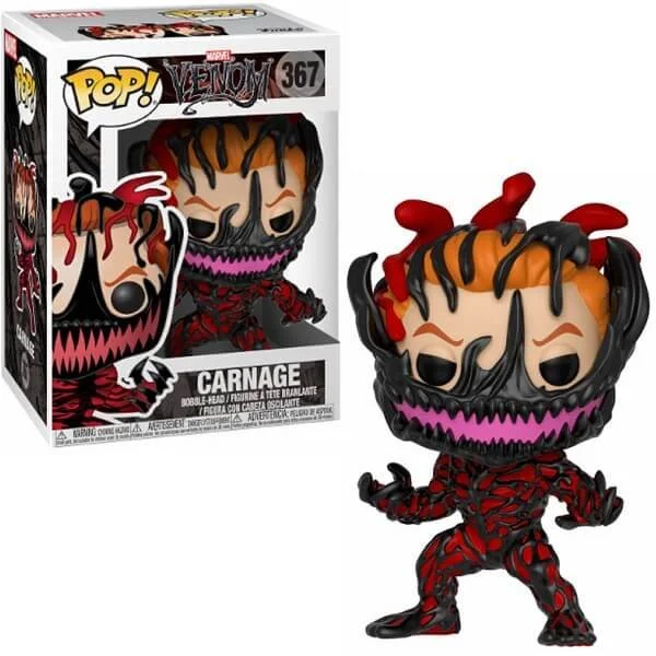 Φωτογραφία προϊόντος: Funko POP Marvel Venom - Carnage 367 Bobble-Head