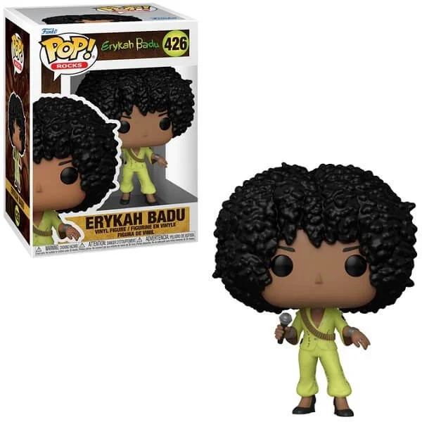 Φωτογραφία προϊόντος: Funko POP Rocks Erykah Badu - Erykah Badu 426 Vinyl Figure