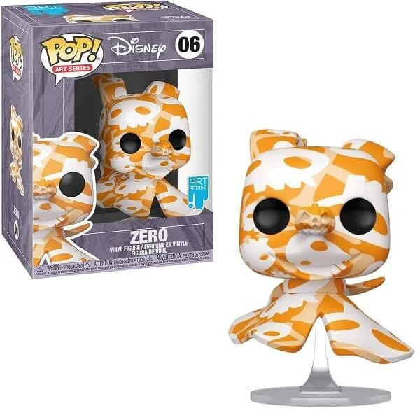 Φωτογραφία προϊόντος: Funko POP Art Series Disney Nightmare Before Christmas - Zero 06 Vinyl Figure Special Edition Exclusive