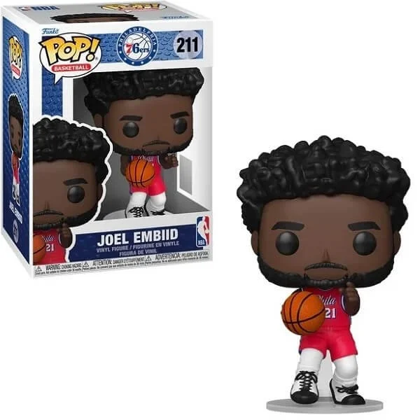 Φωτογραφία προϊόντος: Funko POP Basketball Philadelphia 76ers - Joel Embiid 211 Vinyl Figure