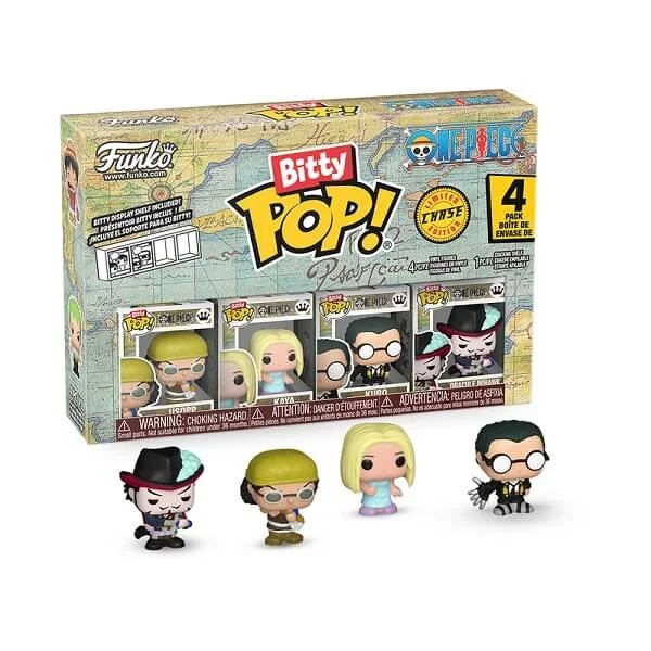 Φωτογραφία προϊόντος: Funko Bitty POP! One Piece - Usopp, Kaya, Kuro & Chase 4-Pack Vinyl Figures