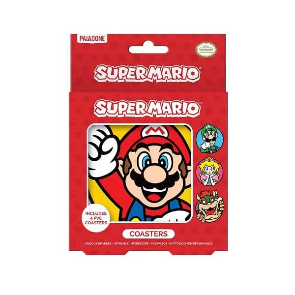 Φωτογραφία προϊόντος: Paladone Σουβέρ Super Mario Σετ 4 τμχ.