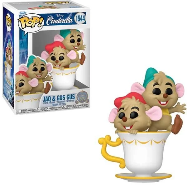 Φωτογραφία προϊόντος: Funko POP Disney Cinderella - Jaq & Gus Gus 1544 Vinyl Figure
