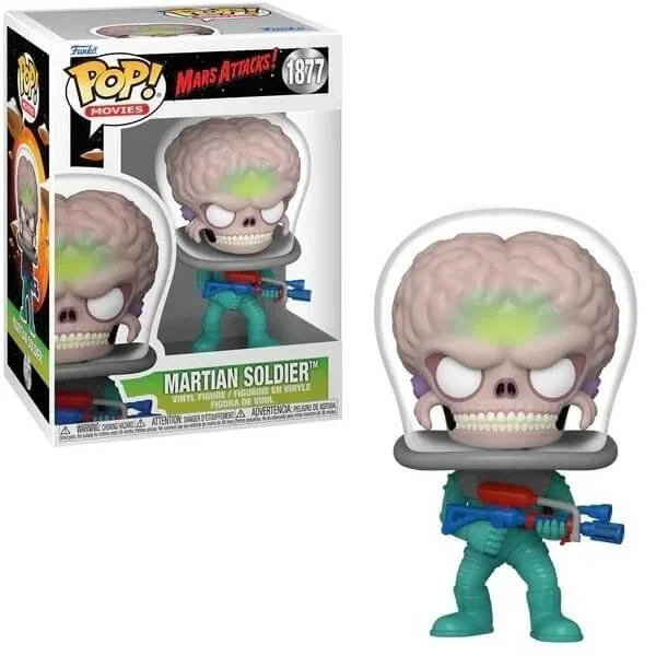 Φωτογραφία προϊόντος: Funko POP Movies Mars Attacks! - Martian Soldier 1877 Vinyl Figure