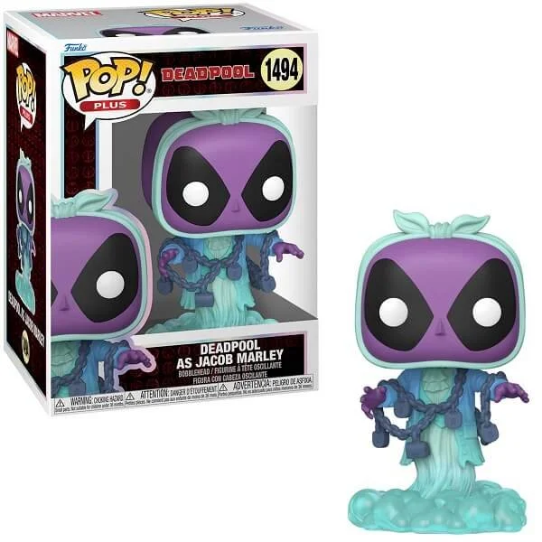 Φωτογραφία προϊόντος: Funko POP Plus Marvel Deadpool - Deadpool As Jacob Marley 1494 Bobble-Head