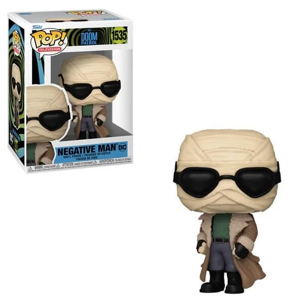 Φωτογραφία προϊόντος: Funko POP Television DC Doom Patrol - Negative Man 1535 Vinyl Figure