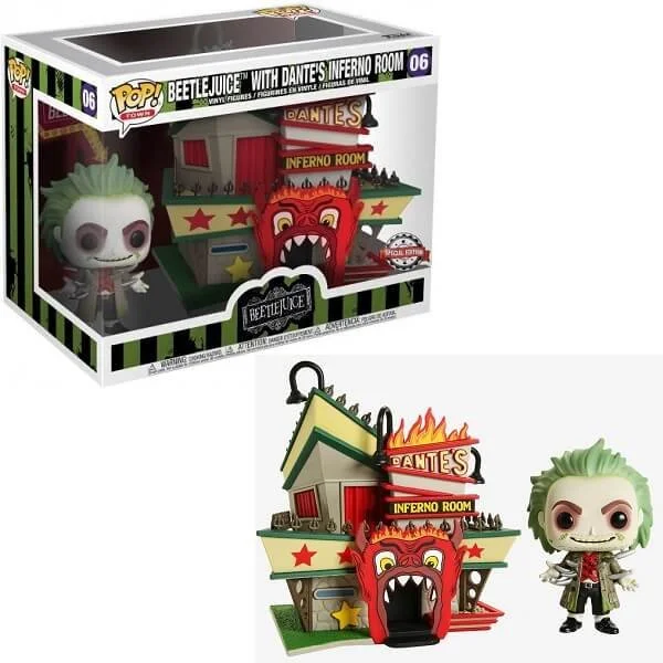 Φωτογραφία προϊόντος: Funko POP Town Beetlejuice - Beetlejuice with Dante's Inferno Room 06 Vinyl Figure Special Edition