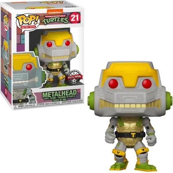 Φωτογραφία προϊόντος: Funko POP Retro Toys Teenage Mutant Ninja Turtles - Metalhead 21 Vinyl Figure Special Edition