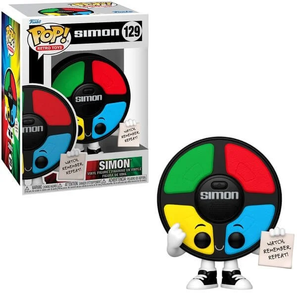 Φωτογραφία προϊόντος: Funko POP Retro Toys Simon - Simon 129 Vinyl Figure