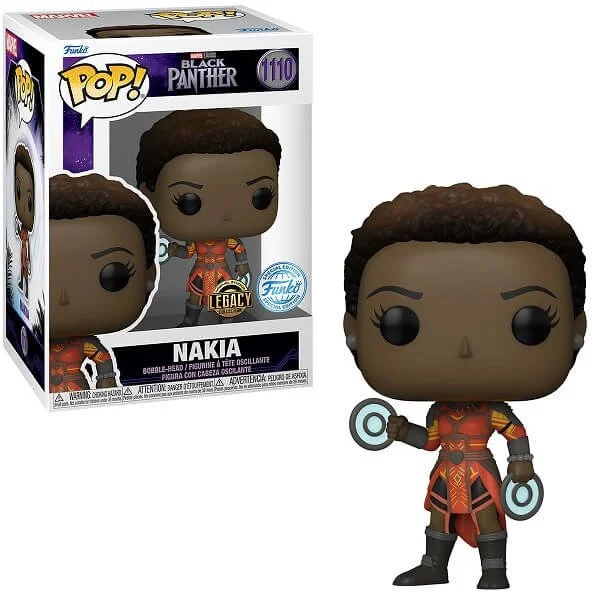 Φωτογραφία προϊόντος: Funko POP Marvel Black Panther - Nakia 1110 Bobble-Head Marvel Studios Legacy Collection Exclusive