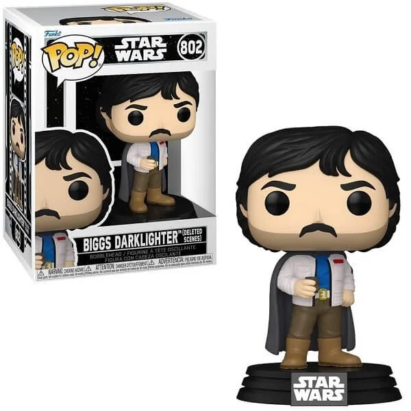 Φωτογραφία προϊόντος: Funko POP Movies Star Wars - Biggs Darklighter (Deleted Scenes) 802 Bobble-Head