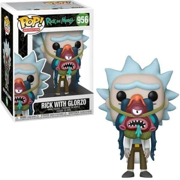 Φωτογραφία προϊόντος: Funko POP Animation Rick and Morty - Rick with Glorzo 956 Vinyl Figure