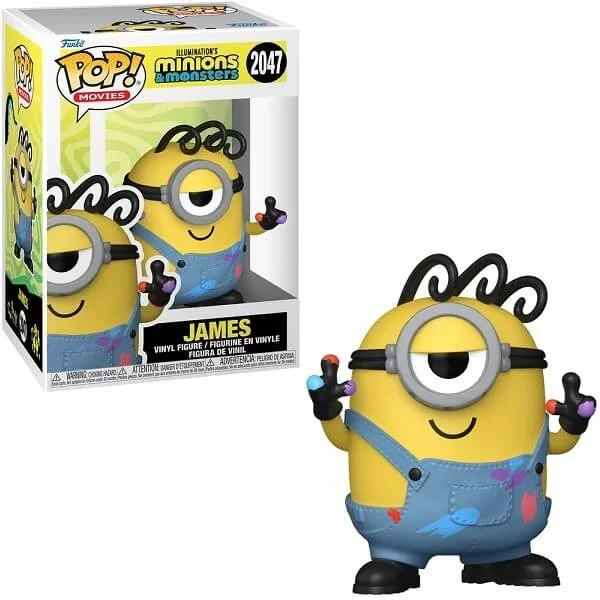 Φωτογραφία προϊόντος: Funko POP Movies Minions & Monsters - James 2047 Vinyl Figure