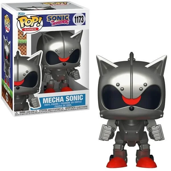 Φωτογραφία προϊόντος: Funko POP Games Sonic the Hedgehog - Mecha Sonic 1173 Vinyl Figure