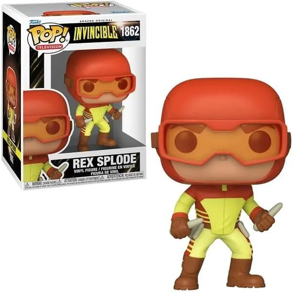 Φωτογραφία προϊόντος: Funko POP Television Invincible - Rex Splode 1862 Vinyl Figure