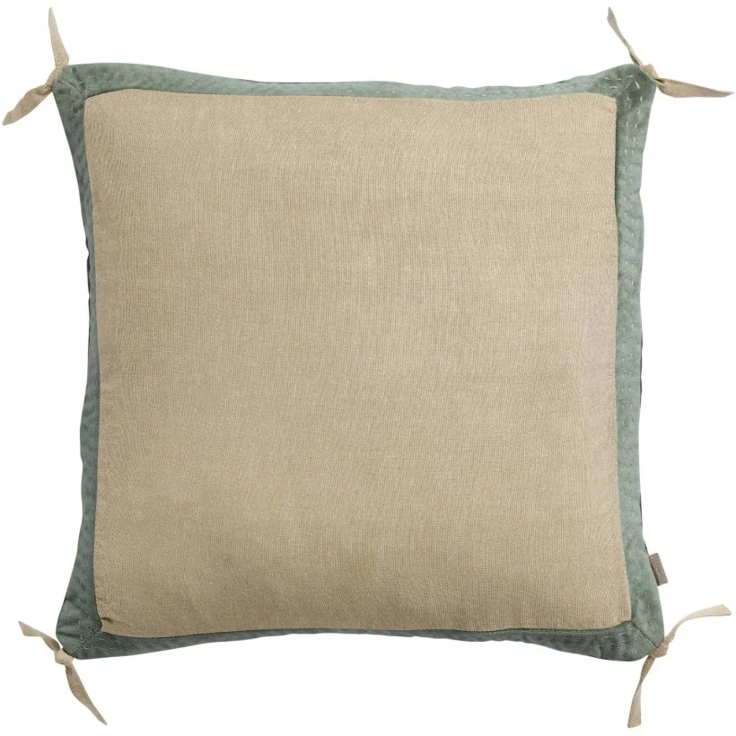 Φωτογραφία προϊόντος: ΜΑΞΙΛΑΡΙ VIVARAISE ELISE CHAMBRAY VERVEINE 45X45 100% ΒΑΜΒΑΚΙ