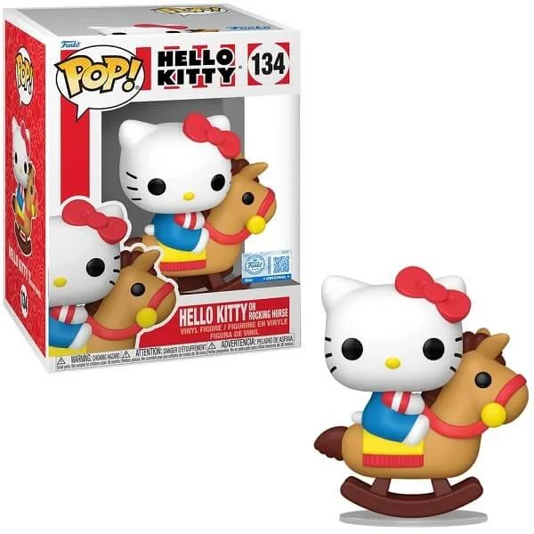 Φωτογραφία προϊόντος: Funko POP Hello Kitty - Hello Kitty on Rocking Horse 134 Vinyl Figure Special Edition Exclusive