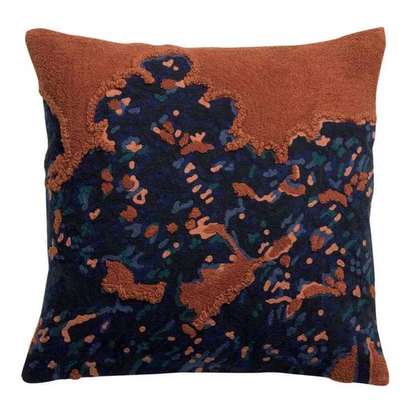 Φωτογραφία προϊόντος: ΜΑΞΙΛΑΡΙ VIVARAISE MARA GINGER 45×45 100% ΒΑΜΒΑΚΙ