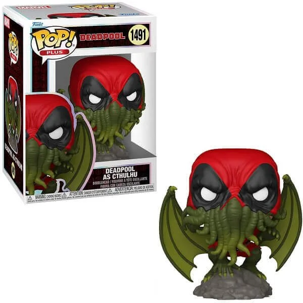 Φωτογραφία προϊόντος: Funko POP Plus Marvel Deadpool - Deadpool As Cthulhu 1491 Bobble-Head
