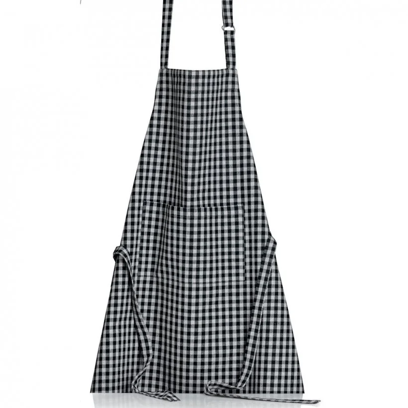 Φωτογραφία προϊόντος: ΠΟΔΙΑ ΚΟΥΖΙΝΑΣ WINKLER BILLIE NOIR GRIS 80x85 100% ΒΑΜΒΑΚΙ