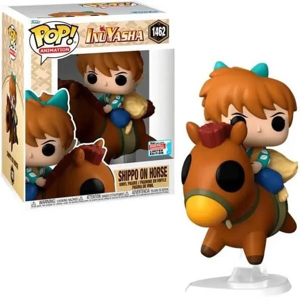 Φωτογραφία προϊόντος: Funko POP Animation Inuyasha - Shippo on Horse 1462 Vinyl Figure 2023 Fall Convention Exclusive